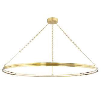 Large Chandeliers Ring/Halo by Hudson Valley ( 70 | 7156-AGB Rosendale ) 