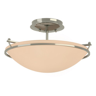 Semi-Flush Mts. Bowl Style by Hubbardton Forge ( 39 | 124302-SKT-85-SS0047 Simple Lines ) 