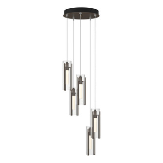 Pendants Multi-port/Cascade by Hubbardton Forge ( 39 | 131124-SKT-STND-05-ZM0065 Exos Glass ) 