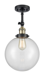 Semi-Flush Mts. Directional by Innovations ( 405 | 201F-BAB-G202-10-LED Franklin Restoration ) 