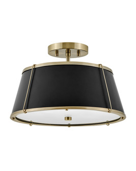 Semi-Flush Mts. Drum Shade by Hinkley ( 13 | 4893WS Clarke ) 