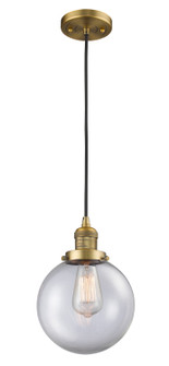 Mini Pendants Cable by Innovations ( 405 | 201C-BB-G202-8-LED Franklin Restoration ) 