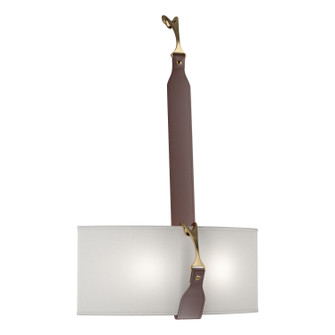 Sconces Drum Shade by Hubbardton Forge ( 39 | 204070-SKT-10-27-LB-SF1613 Saratoga ) 