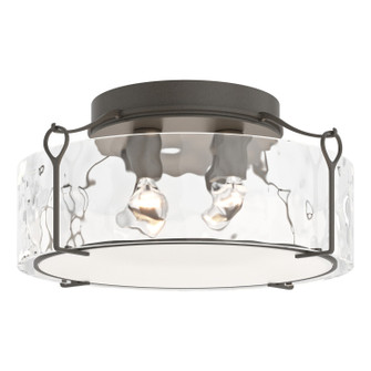 Semi-Flush Mts. Drum Shade by Hubbardton Forge ( 39 | 121145-SKT-07-LL0216 Bow ) 