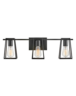 Bathroom Fixtures Three Lights by Hinkley ( 13 | 5163BK Filmore ) 