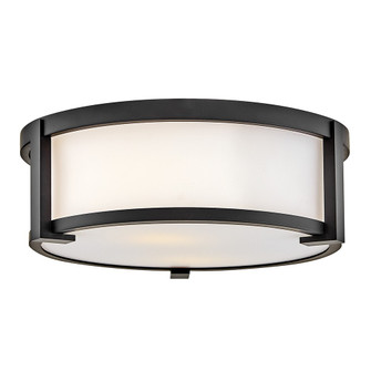 Flush Mounts Drum Shade by Hinkley ( 13 | 28963BK Lowell ) 