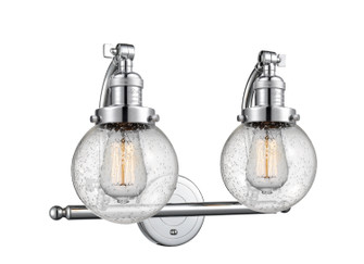 Bathroom Fixtures Two Lights by Innovations ( 405 | 515-2W-PC-G204-6-LED Franklin Restoration ) 