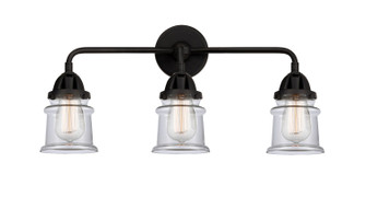 Bathroom Fixtures Three Lights by Innovations ( 405 | 288-3W-BK-G182S-LED Nouveau 2 ) 