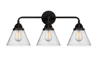 Bathroom Fixtures Three Lights by Innovations ( 405 | 288-3W-BK-G44-LED Nouveau 2 ) 