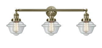 Bathroom Fixtures Three Lights by Innovations ( 405 | 205-AB-G532-LED Franklin Restoration ) 