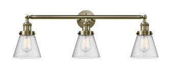 Bathroom Fixtures Three Lights by Innovations ( 405 | 205-AB-G64-LED Franklin Restoration ) 