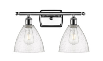 Bathroom Fixtures Two Lights by Innovations ( 405 | 516-2W-PC-GBD-754-LED Ballston ) 