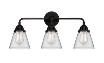 Bathroom Fixtures Three Lights by Innovations ( 405 | 288-3W-BK-G62 Nouveau 2 ) 