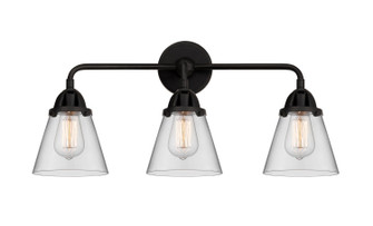 Bathroom Fixtures Three Lights by Innovations ( 405 | 288-3W-BK-G62-LED Nouveau 2 ) 