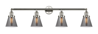 Bathroom Fixtures Four Lights by Innovations ( 405 | 215-PN-G63-LED Franklin Restoration ) 