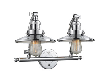 Bathroom Fixtures Two Lights by Innovations ( 405 | 515-2W-PC-M7-LED Franklin Restoration ) 