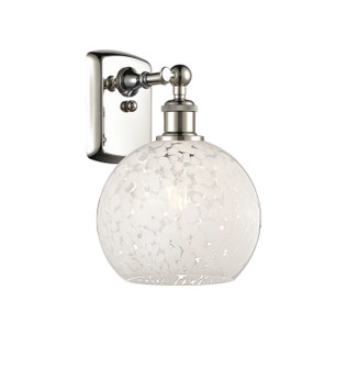 Sconces Single Glass by Innovations ( 405 | 516-1W-PN-G1216-8WM Ballston ) 