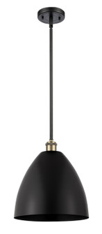 Pendants Metal Shade by Innovations ( 405 | 516-1S-BAB-MBD-12-BK-LED Ballston ) 
