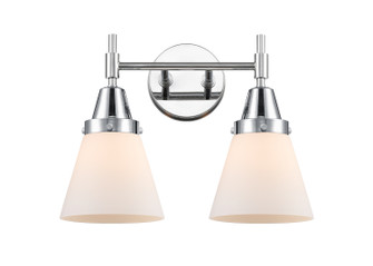 Bathroom Fixtures Two Lights by Innovations ( 405 | 447-2W-PC-G61-LED Caden ) 