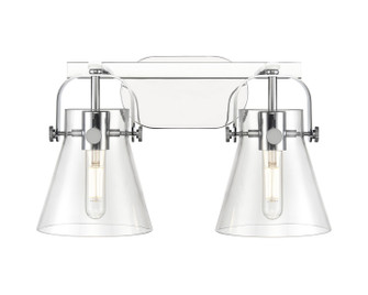 Bathroom Fixtures Two Lights by Innovations ( 405 | 423-2W-PC-G411-6CL Downtown Urban ) 