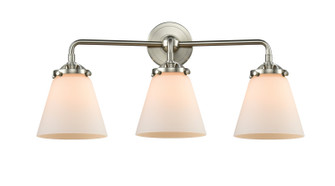 Bathroom Fixtures Three Lights by Innovations ( 405 | 284-3W-SN-G61-LED Nouveau ) 