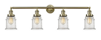 Bathroom Fixtures Four Lights by Innovations ( 405 | 215-AB-G184-LED Franklin Restoration ) 