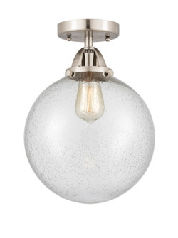 Semi-Flush Mts. Glass Down by Innovations ( 405 | 288-1C-SN-G204-10-LED Nouveau 2 ) 