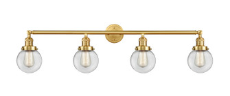 Bathroom Fixtures Four Lights by Innovations ( 405 | 215-SG-G202-6 Franklin Restoration ) 