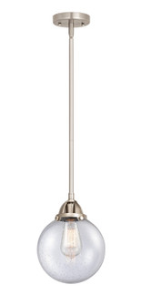 Mini Pendants Glass Down by Innovations ( 405 | 288-1S-SN-G204-8-LED Nouveau 2 ) 