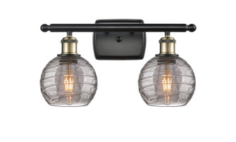 Bathroom Fixtures Two Lights by Innovations ( 405 | 516-2W-BAB-G1213-6SM Ballston ) 