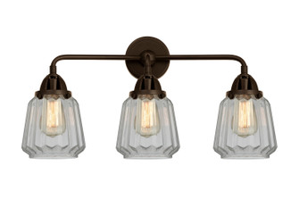 Bathroom Fixtures Three Lights by Innovations ( 405 | 288-3W-OB-G142-LED Nouveau 2 ) 