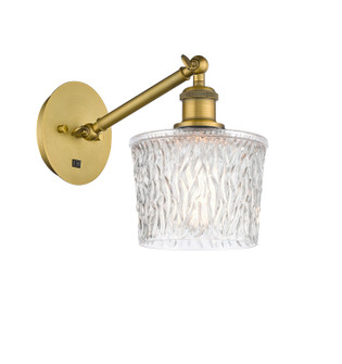 Sconces Single Glass by Innovations ( 405 | 317-1W-BB-G402 Ballston ) 