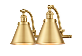 Bathroom Fixtures Two Lights by Innovations ( 405 | 515-2W-SG-M13-SG-LED Franklin Restoration ) 