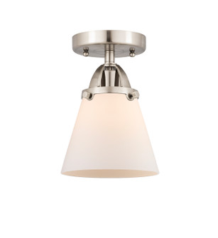 Semi-Flush Mts. Cage by Innovations ( 405 | 288-1C-SN-G61 Nouveau 2 ) 