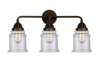Bathroom Fixtures Three Lights by Innovations ( 405 | 288-3W-OB-G184-LED Nouveau 2 ) 