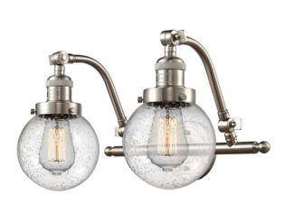 Bathroom Fixtures Two Lights by Innovations ( 405 | 515-2W-SN-G204-6 Franklin Restoration ) 