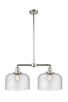 Mid. Chandeliers Glass Down by Innovations ( 405 | 209-PN-G74-L Franklin Restoration ) 