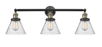 Bathroom Fixtures Three Lights by Innovations ( 405 | 205-BAB-G44-LED Franklin Restoration ) 