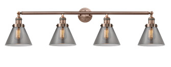 Bathroom Fixtures Four Lights by Innovations ( 405 | 215-AC-G43-LED Franklin Restoration ) 