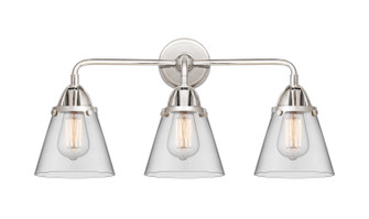 Bathroom Fixtures Three Lights by Innovations ( 405 | 288-3W-PC-G62-LED Nouveau 2 ) 