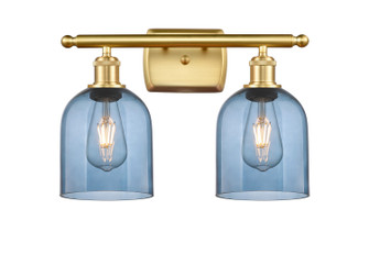 Bathroom Fixtures Two Lights by Innovations ( 405 | 516-2W-SG-G558-6BL Ballston ) 