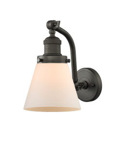 Sconces Single Glass by Innovations ( 405 | 515-1W-OB-G61-LED Franklin Restoration ) 