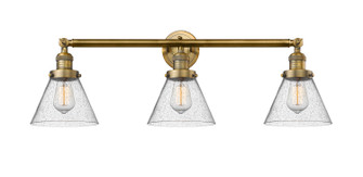 Bathroom Fixtures Three Lights by Innovations ( 405 | 205-BB-G44-LED Franklin Restoration ) 