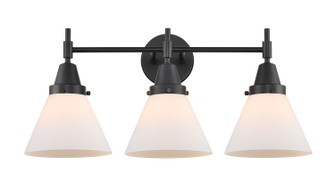 Bathroom Fixtures Three Lights by Innovations ( 405 | 447-3W-BK-G41-LED Caden ) 