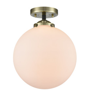 Semi-Flush Mts. Glass Down by Innovations ( 405 | 284-1C-BAB-G201-10-LED Nouveau ) 