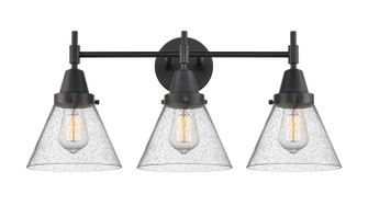 Bathroom Fixtures Three Lights by Innovations ( 405 | 447-3W-BK-G44-LED Caden ) 
