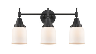 Bathroom Fixtures Three Lights by Innovations ( 405 | 447-3W-BK-G51-LED Caden ) 
