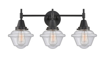 Bathroom Fixtures Three Lights by Innovations ( 405 | 447-3W-BK-G534 Caden ) 