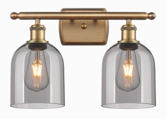 Bathroom Fixtures Two Lights by Innovations ( 405 | 516-2W-BB-G558-6SM Ballston ) 