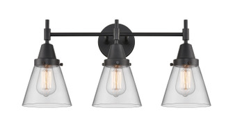 Bathroom Fixtures Three Lights by Innovations ( 405 | 447-3W-BK-G62-LED Caden ) 